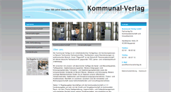 Desktop Screenshot of kommunalverlag.de